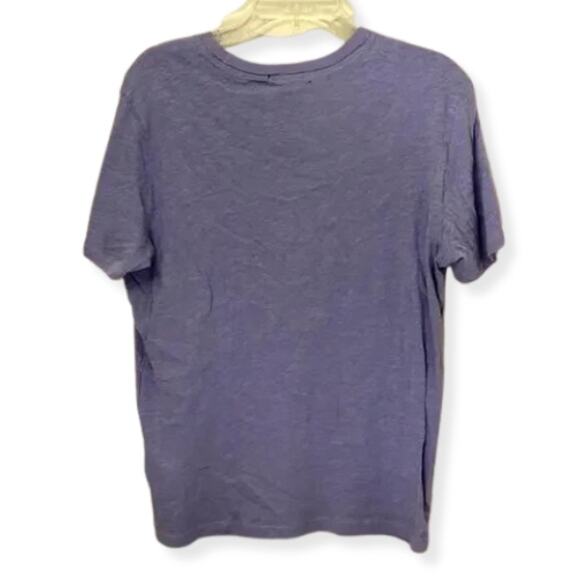 Westzeroone Classic T-Shirt Crew Neck Short Sleeves Cotton Purple M Medium NWOT - Picture 5 of 9